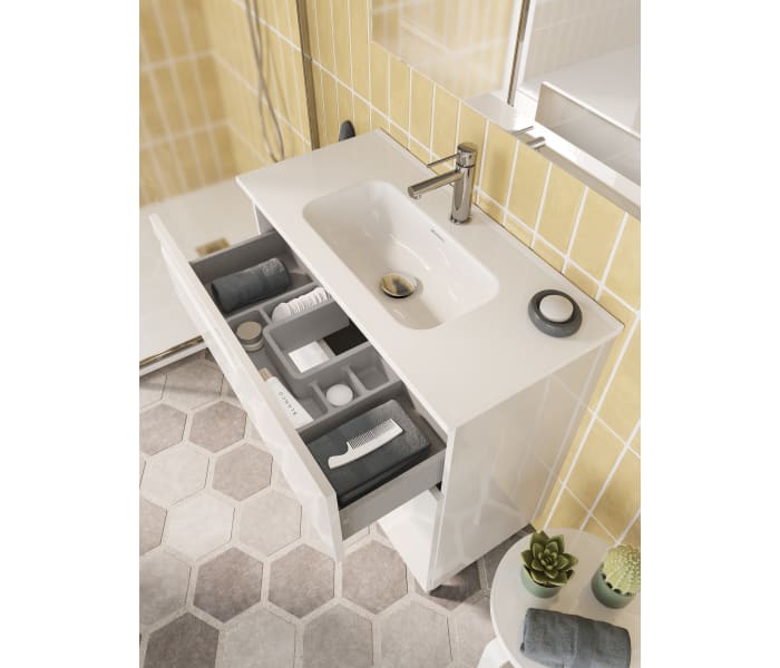 Conjunto mueble de baño fondo reducido 39 cm Royo Vitale Detalle 10