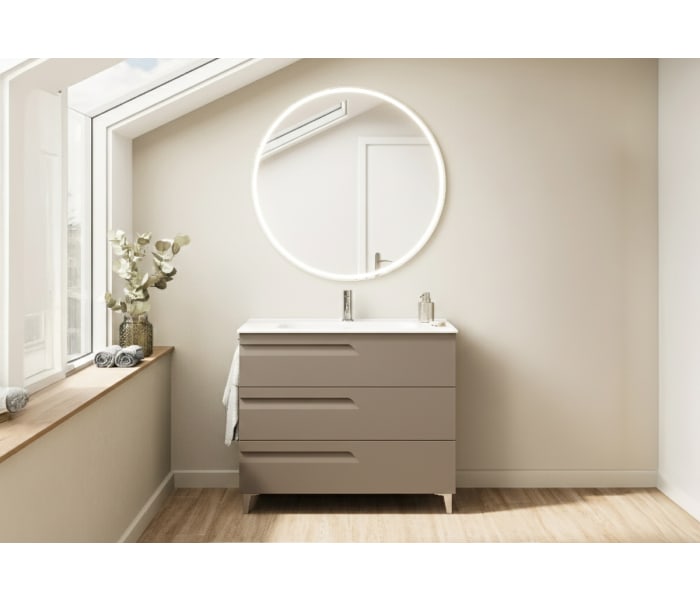 Conjunto mueble de baño fondo reducido 39 cm Royo Vitale Principal 1
