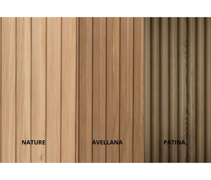 Mueble de baño con encimera de madera maciza Bruntec Baviera Detalle 8