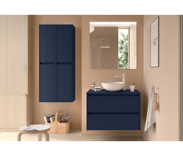 Mueble de baño con encimera de madera Salgar Noja Principal 6