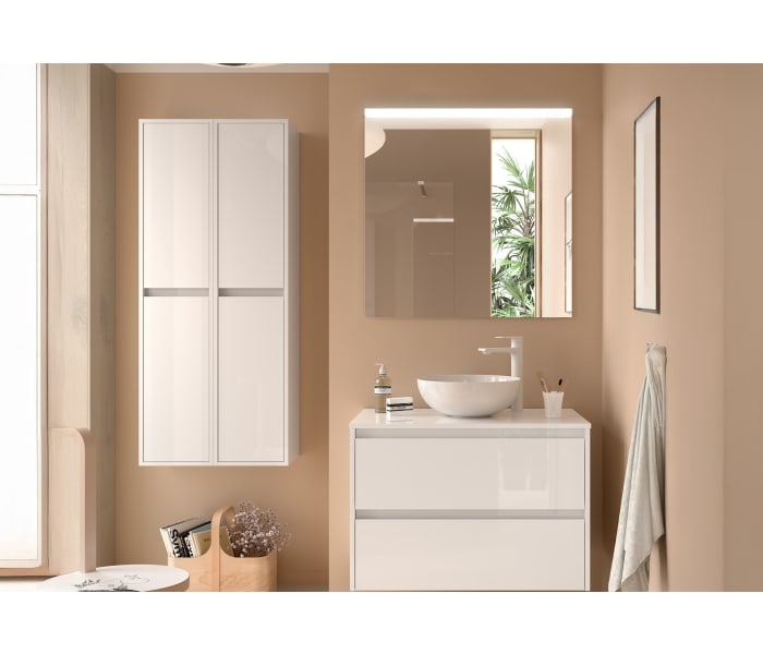 Mueble de baño con encimera de madera Salgar Noja Principal 1