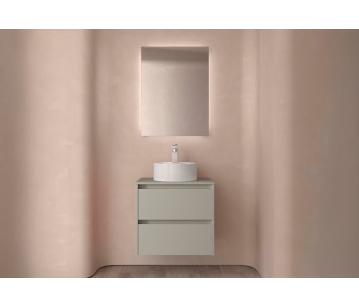 Mueble de baño con encimera de madera Salgar Noja Principal 9