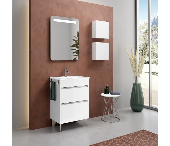Conjunto mueble de baño fondo reducido 41cm Coycama Berna Principal 1