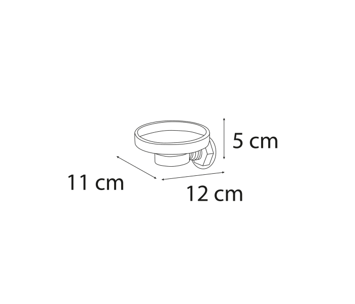 Jabonera de baño de Mediterranea de baño Intro Croquis 1