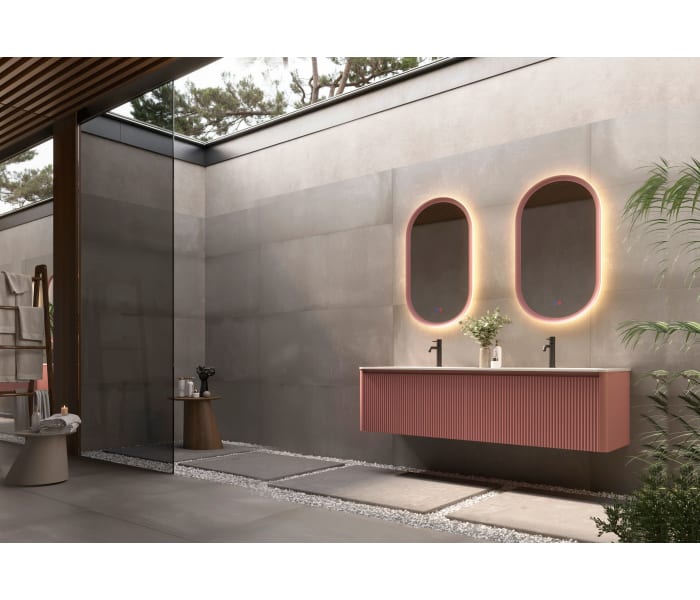 Espejo de baño con luz LED Ledimex Milano Ambiente 10