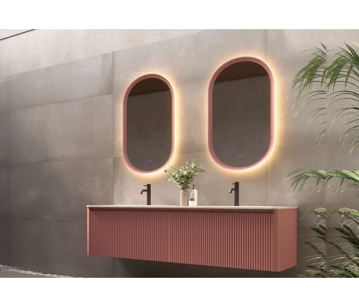 Espejo de baño con luz LED Ledimex Milano Principal 1
