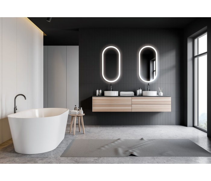Espejo de baño con luz LED Ledimex Canadá Ambiente 6