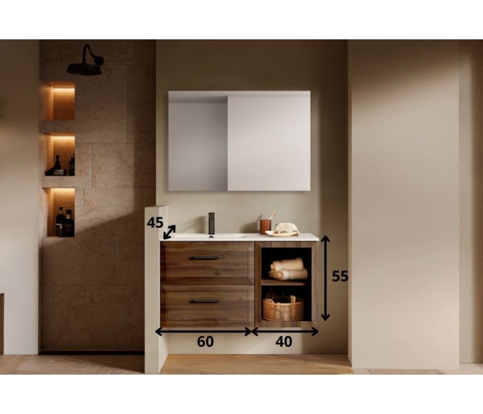 Mueble de baño Viso Delta Croquis 14