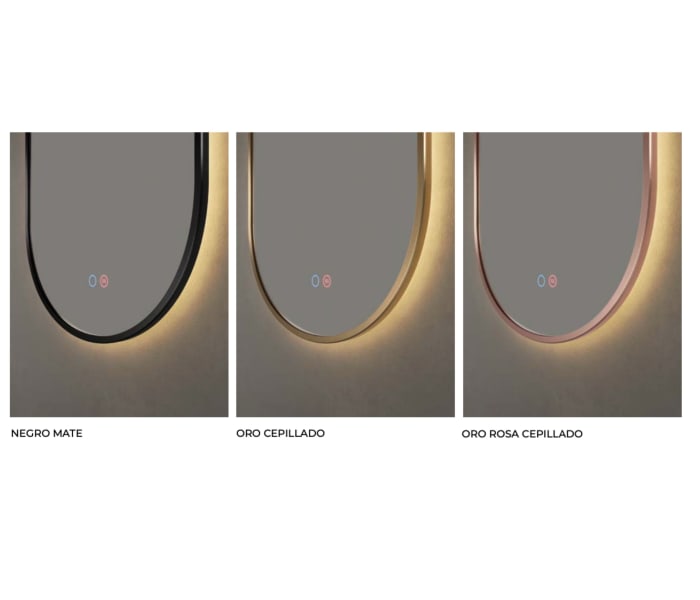 Espejo de baño con luz LED Ledimex Tokyo Detalle 5