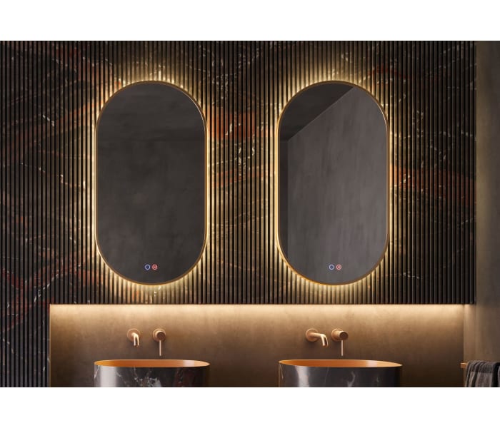 Espejo de baño con luz LED Ledimex Tokyo Principal 4