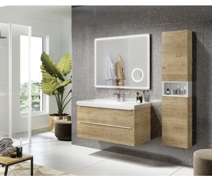 Mueble Baño Black Landes