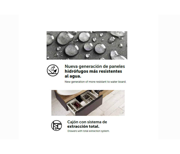 Mueble de baño Coycama Landes opción 10