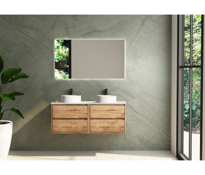 Mueble de baño con encimera de resina Bruntec Boston Principal 0