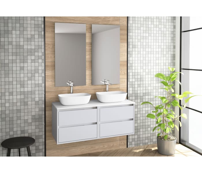 Mueble de baño con encimera de resina Bruntec Boston Principal 1
