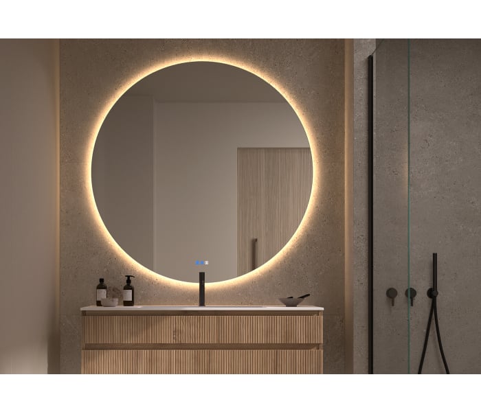 Espejo de baño con luz LED Bruntec Sun ST Principal 4