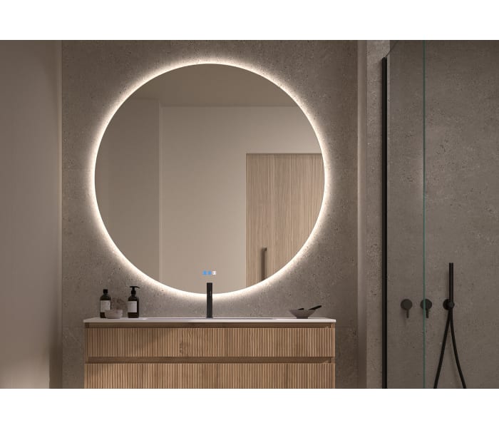 Espejo de baño con luz LED Bruntec Sun ST Principal 0