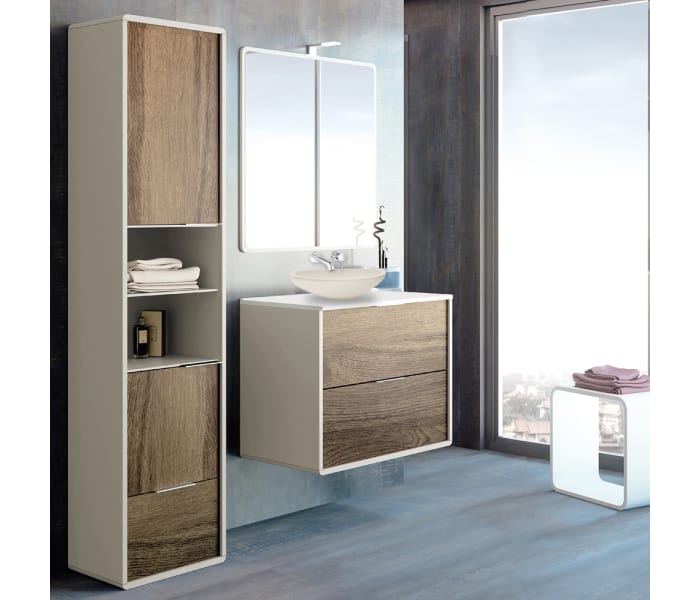 Mueble de baño con encimera de madera Campoaras Vintass Principal 0