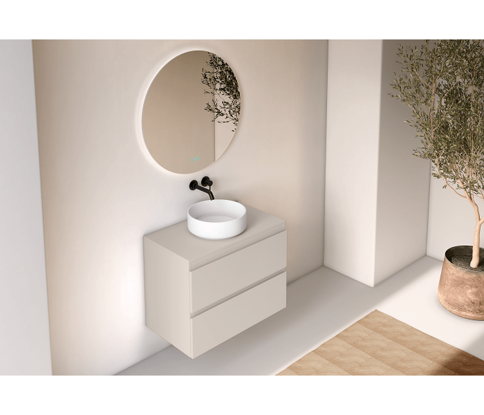 Mueble de baño con encimera de madera Bruntec Roma Principal 7