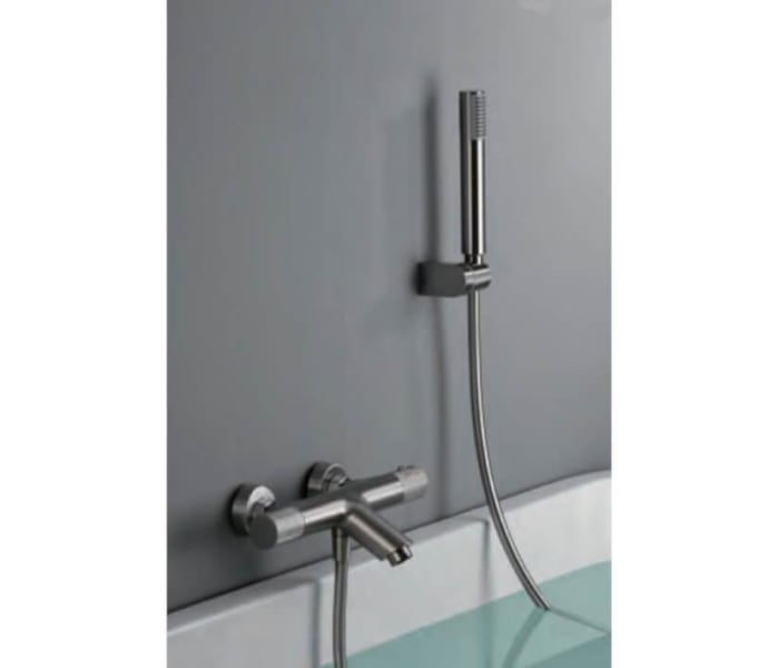 Grifo de baño de níquel cepillado de 2 manijas con aireador, lavabo de —  Brother's Outlet