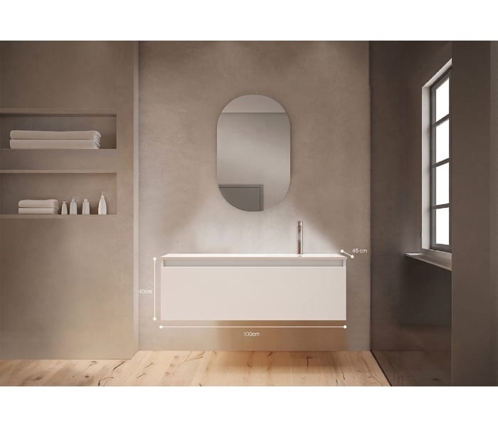 Conjunto mueble de baño Viso Box Croquis 15