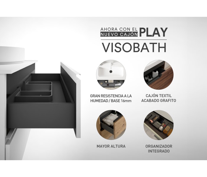 Conjunto mueble de baño Viso Box Detalle 11