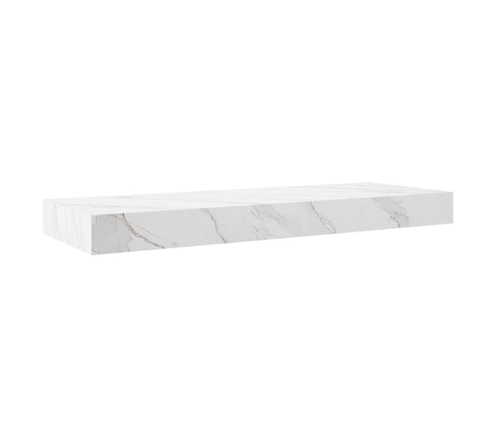 Mueble de baño con encimera HPL resina 10 cm acabado marmoleado Cala con cajonera Visobath Nomad Detalle 13