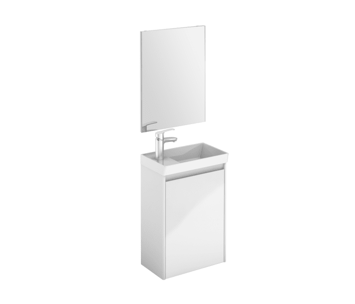 Conjunto completo mueble de baño fondo reducido 27,5 cm Royo Enjoy 3d 9