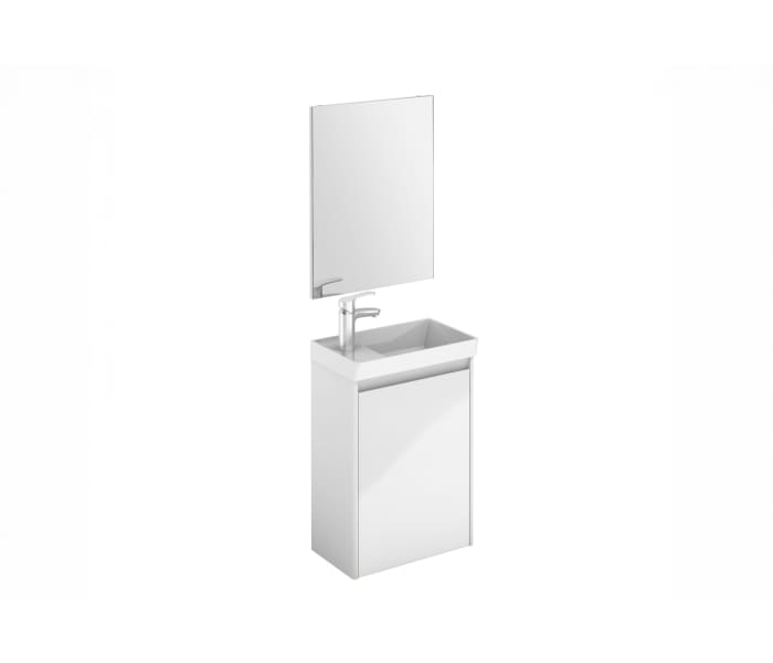 Conjunto completo mueble de baño fondo reducido 27,5 cm Royo Enjoy 3d 9