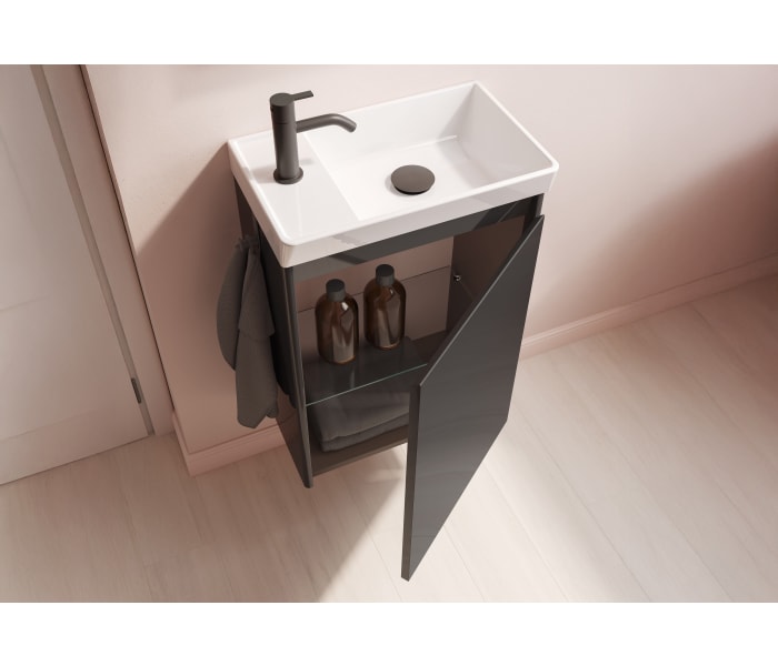 Conjunto completo mueble de baño fondo reducido 27,5 cm Royo Enjoy Detalle 4