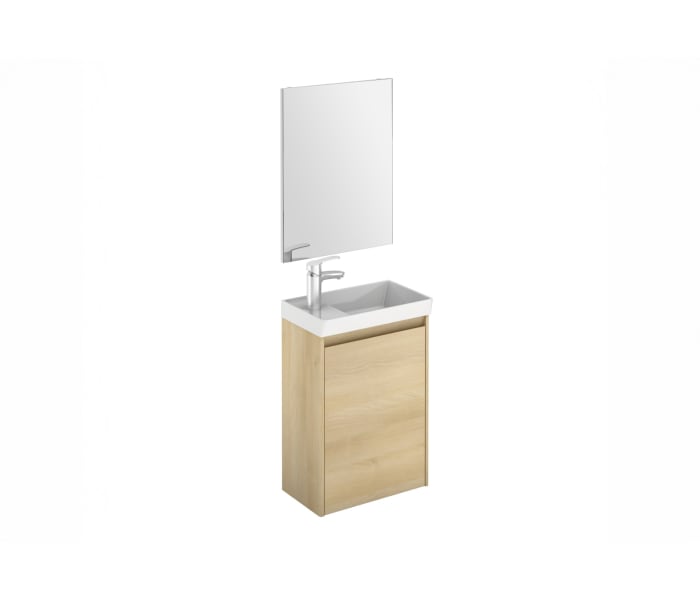 Conjunto completo mueble de baño fondo reducido 27,5 cm Royo Enjoy 3d 10