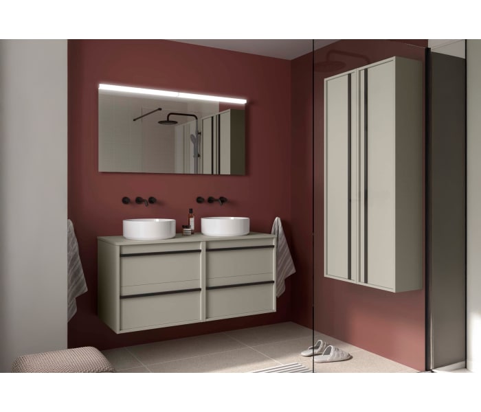 Mueble de baño con encimera de madera Salgar Attila Principal 8