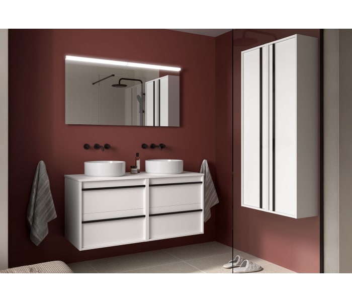 Mueble de baño con encimera de madera Salgar Attila Principal 1