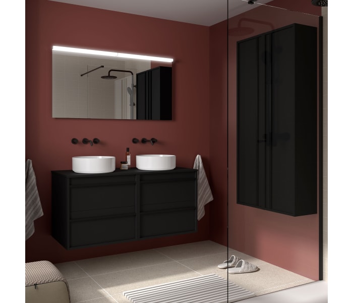 Mueble de baño con encimera de madera Salgar Attila Principal 3