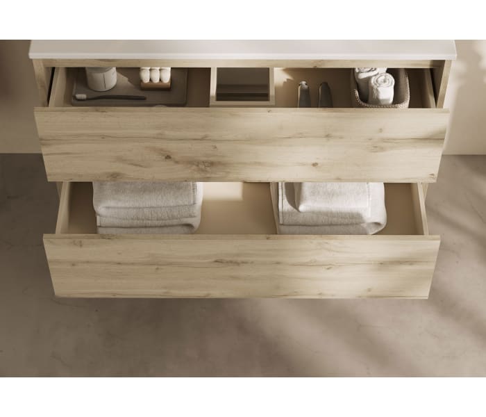 Conjunto mueble de baño moderno Bruntec Oxford Detalle 10