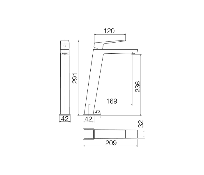 Grifo de lavabo Imex Art Croquis 8