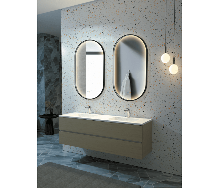 Espejo de baño con luz LED Ledimex Río Ambiente 2