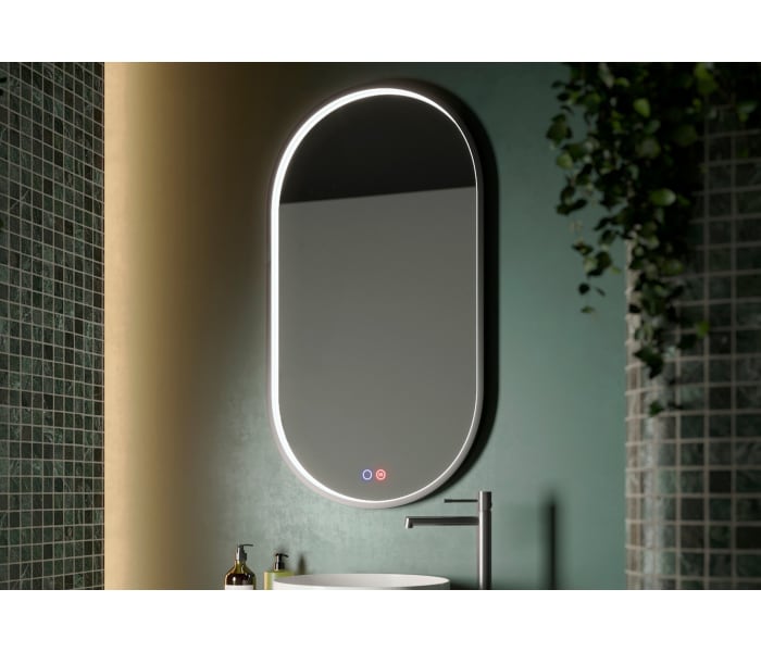 Espejo de baño con luz LED Ledimex Río Principal 0