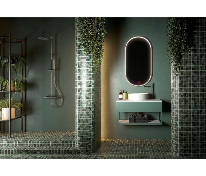 Espejo de baño con luz LED Ledimex Río Ambiente 6