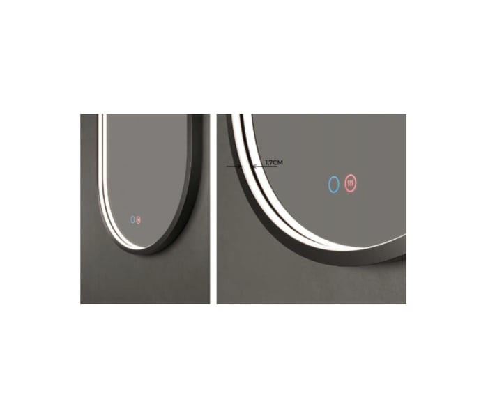 Espejo de baño con luz LED Ledimex Río Detalle 3