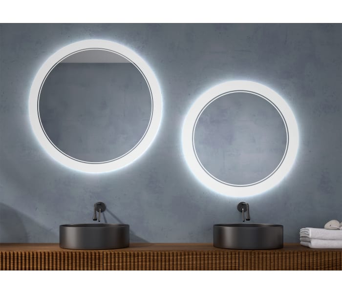 Espejo de baño con luz LED Eurobath Lampedusa Principal 0