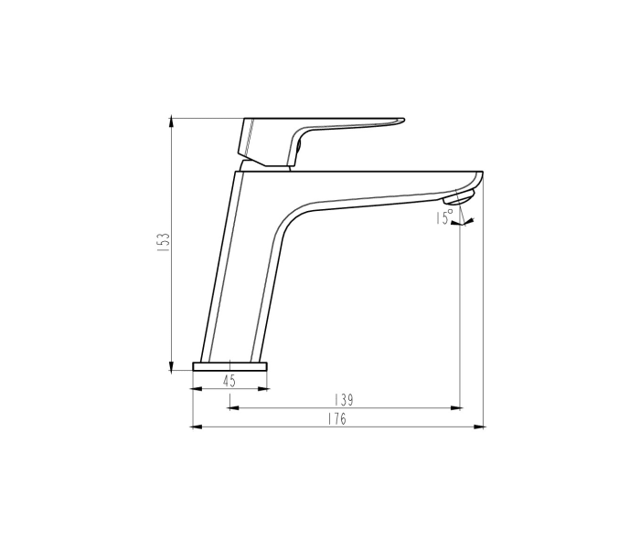 Grifo de lavabo GME Marriot Croquis 10
