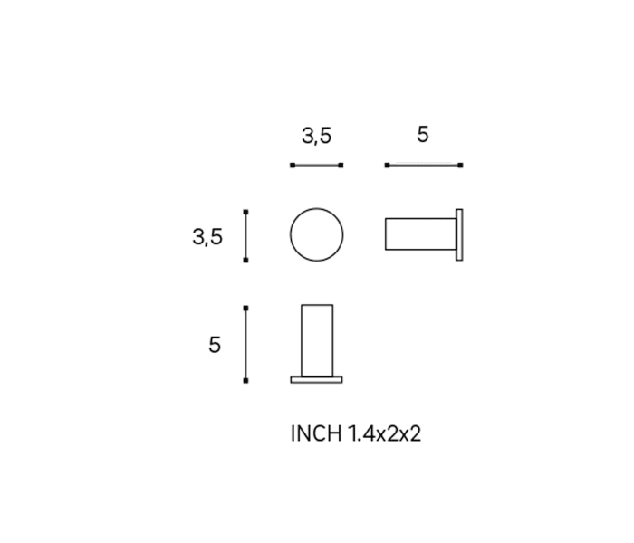 Percha de baño Cosmic Architect S+ Croquis 21