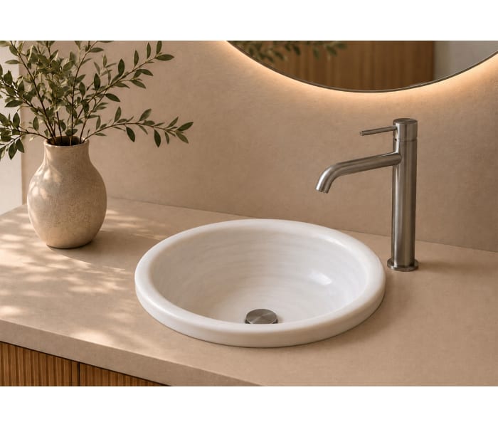 Lavabo de mármol natural Bruntec Macael Principal 0
