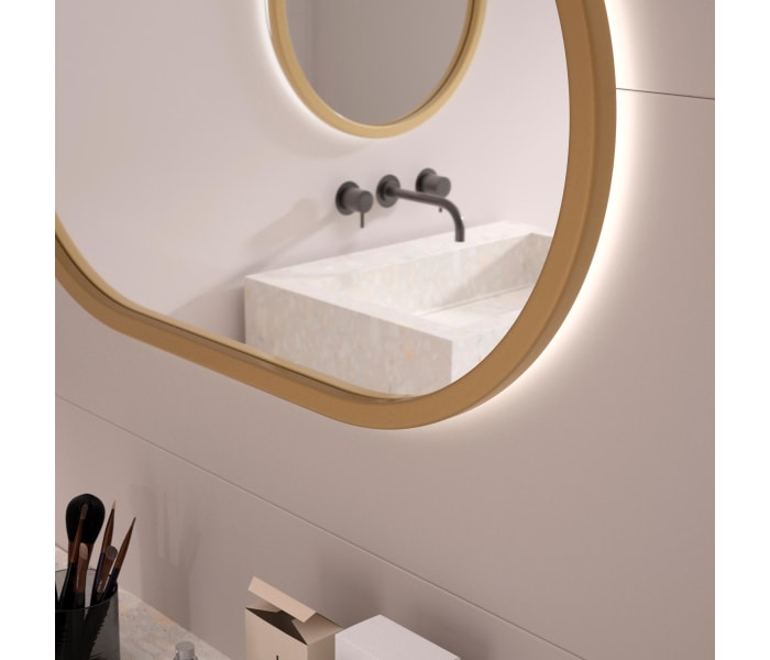 Espejo de baño con luz LED de Eurobath, Córcega Detalle 11