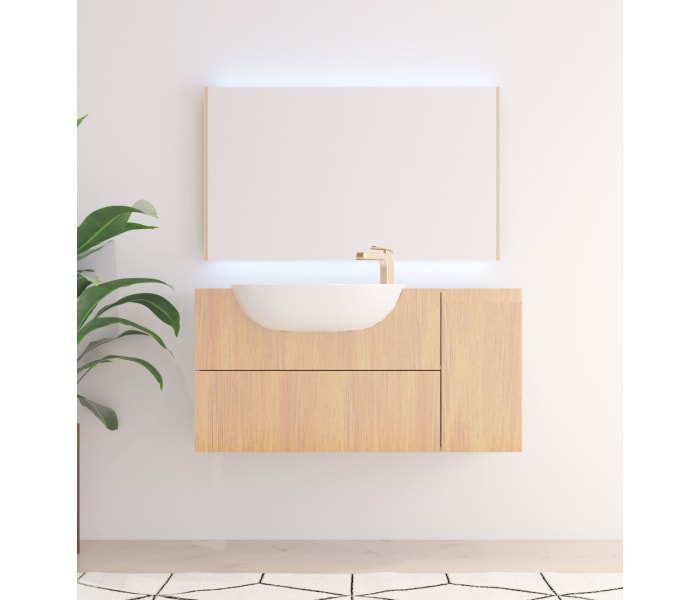 Espejo de baño con luz LED Bruntec Sire Principal 0