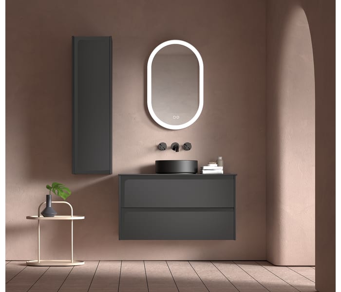 Mueble de baño con encimera de madera Visobath Índico Principal 2