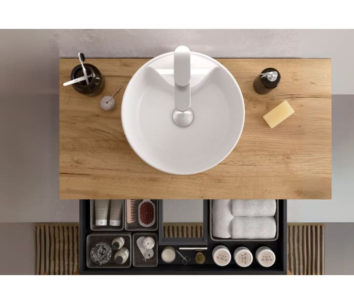 Mueble de baño para lavabo sobre encimera Salgar Bequia Detalle 10