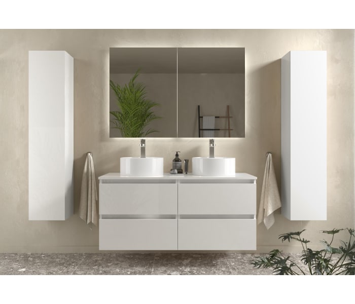 Mueble de baño para lavabo sobre encimera Salgar Bequia Principal 2