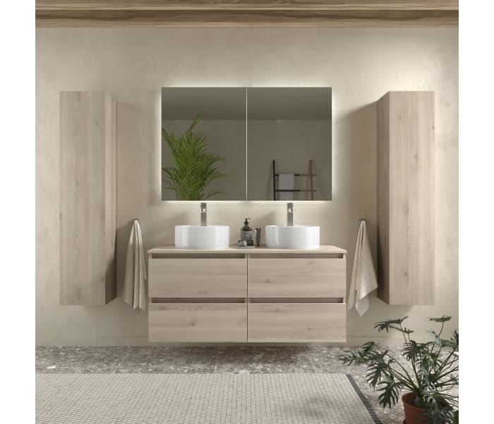 Mueble de baño para lavabo sobre encimera Salgar Bequia Principal 5