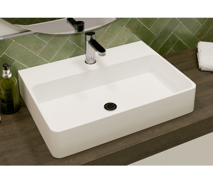 Lavabo sobre encimera Art and Bath fondo reducido Juno Solid Principal 0